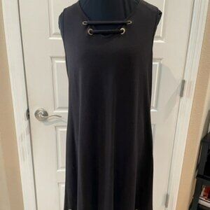 XL Cable & Gauge black summer dress with rivets, super cute and comfortable!